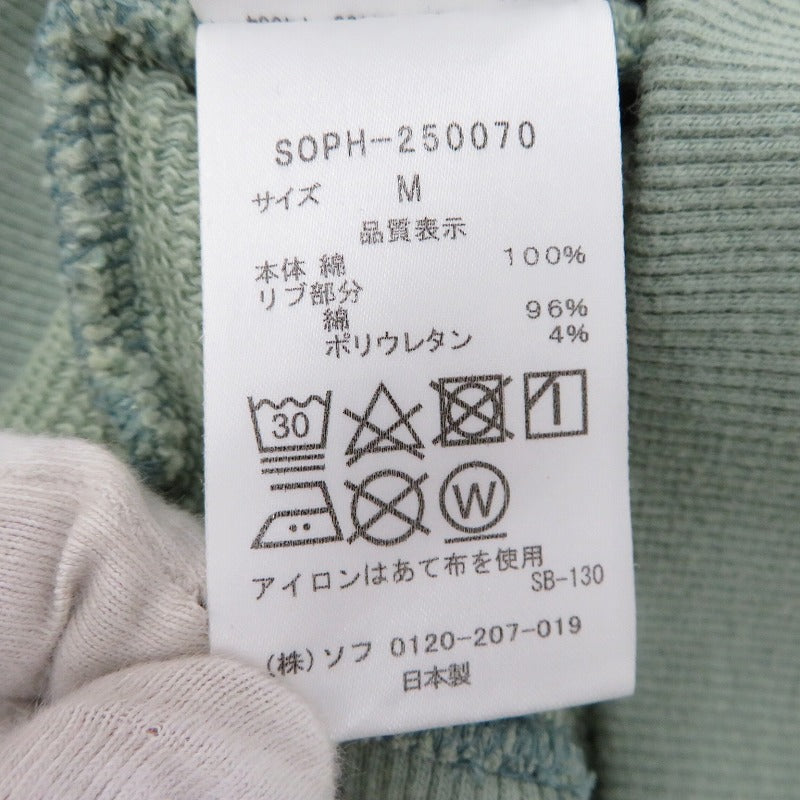 SOPH. | ソフ SIMON TAYLOR: DOT MASK CREWNECK スウェット SOPH-250070 グリーン サイズ：M【瀬戸大橋店】
