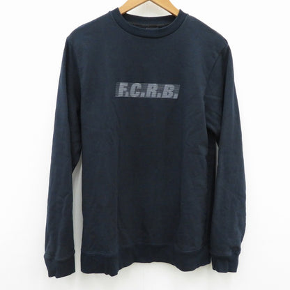 FCRB | エフシーアールビー EFFECT LINE LOGO TEAM CREWNECK SWEAT スウェット FCRB-250080 ネイビー サイズ：L【瀬戸大橋店】