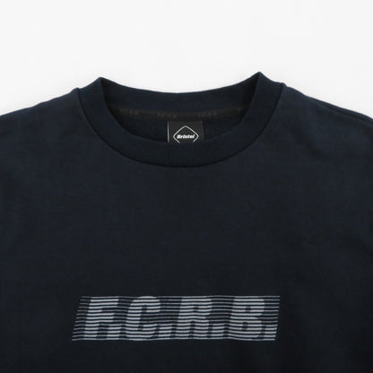 FCRB | エフシーアールビー EFFECT LINE LOGO TEAM CREWNECK SWEAT スウェット FCRB-250080 ネイビー サイズ：L【瀬戸大橋店】