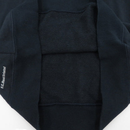 FCRB | エフシーアールビー EFFECT LINE LOGO TEAM CREWNECK SWEAT スウェット FCRB-250080 ネイビー サイズ：L【瀬戸大橋店】