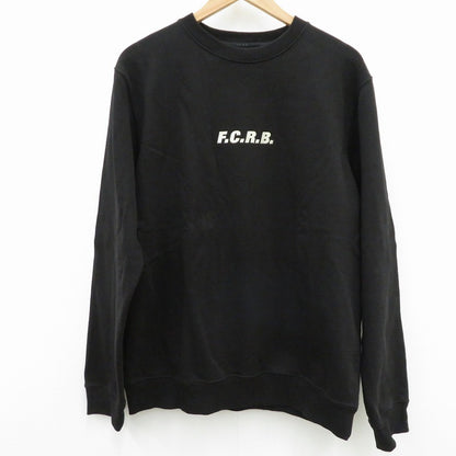FCRB | エフシーアールビー SIGNATURE CREWNECK SWEAT スウェット FCRB-252095 ブラック サイズ：L【瀬戸大橋店】