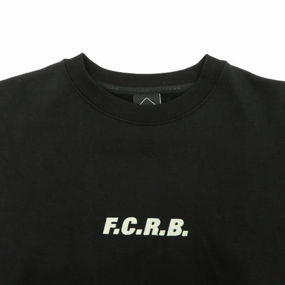 FCRB | エフシーアールビー SIGNATURE CREWNECK SWEAT スウェット FCRB-252095 ブラック サイズ：L【瀬戸大橋店】