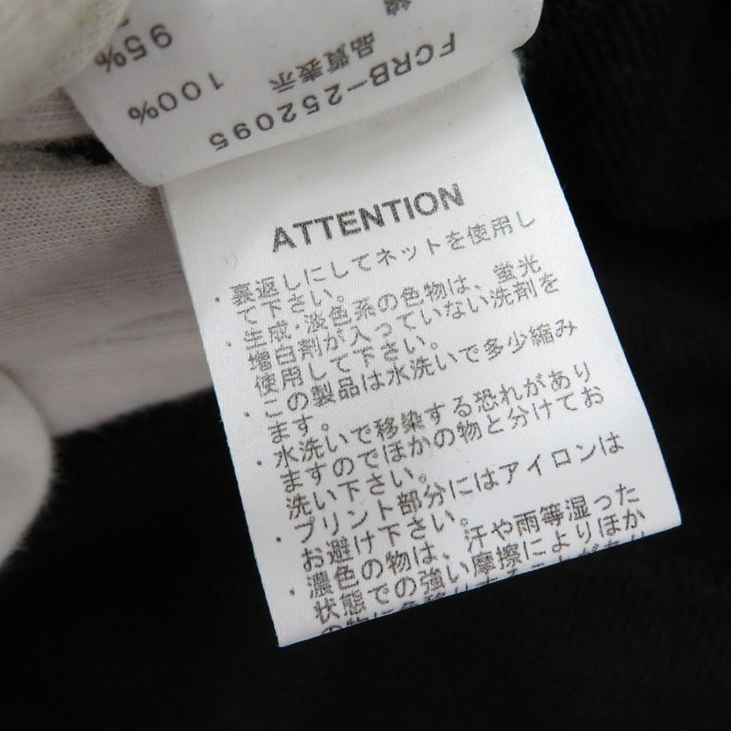 FCRB | エフシーアールビー SIGNATURE CREWNECK SWEAT スウェット FCRB-252095 ブラック サイズ：L【瀬戸大橋店】