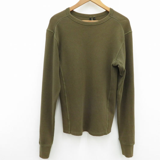 THERMAL LONG SLEEVE 長袖Ｔシャツ ES2260 カーキ サイズ：M【瀬戸大橋店】