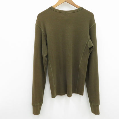 THERMAL LONG SLEEVE 長袖Ｔシャツ ES2260 カーキ サイズ：M【瀬戸大橋店】