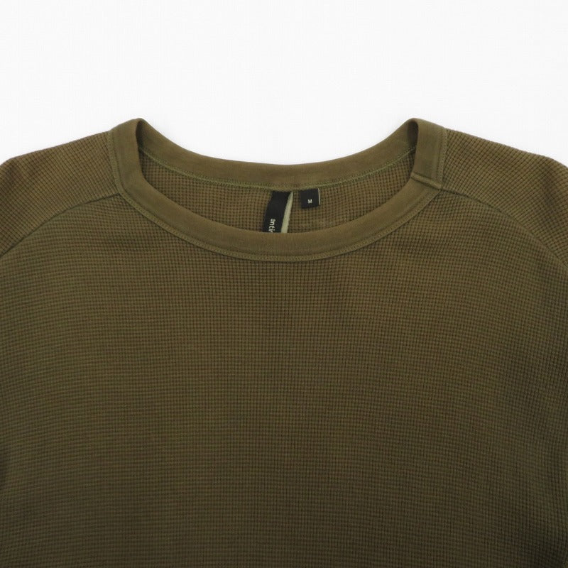 THERMAL LONG SLEEVE 長袖Ｔシャツ ES2260 カーキ サイズ：M【瀬戸大橋店】