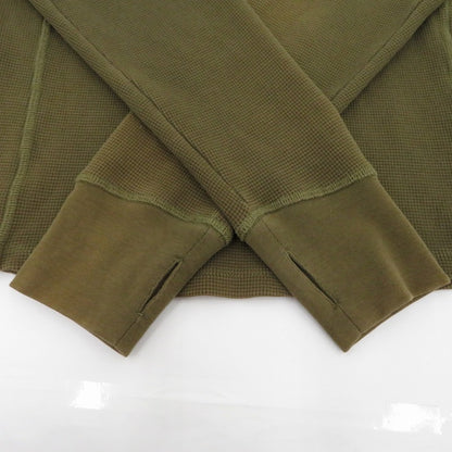 THERMAL LONG SLEEVE 長袖Ｔシャツ ES2260 カーキ サイズ：M【瀬戸大橋店】