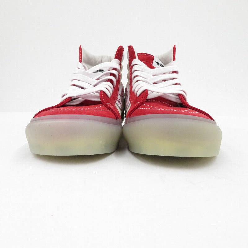 VANS | バンズ ×Palm Angels Sk8-Hi Reissue スニーカー VN0A3MV777W1 レッド 28.5cm【瀬戸大橋店】