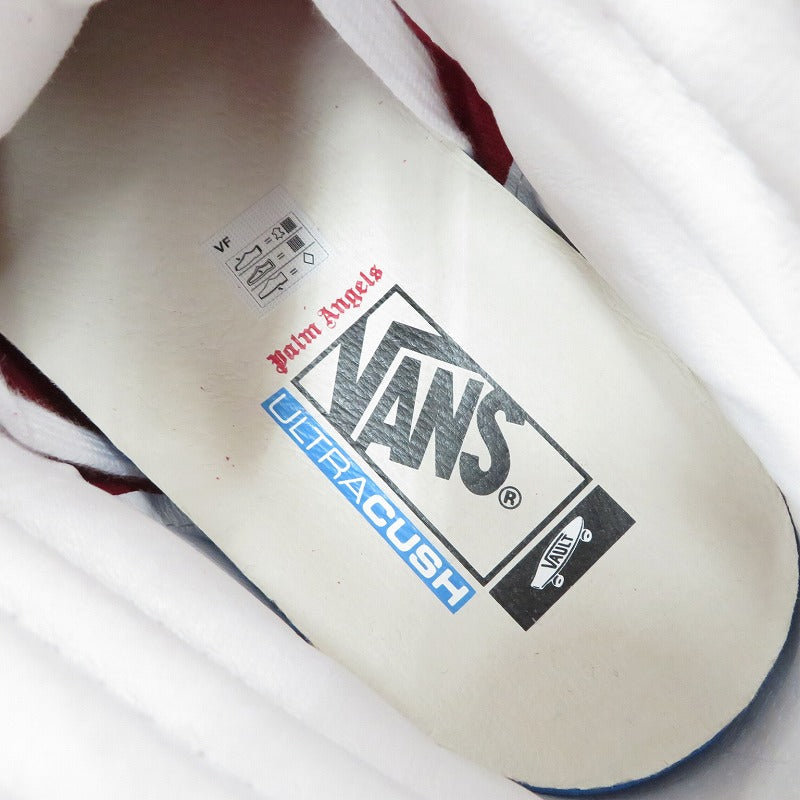 VANS | バンズ ×Palm Angels Sk8-Hi Reissue スニーカー VN0A3MV777W1 レッド 28.5cm【瀬戸大橋店】