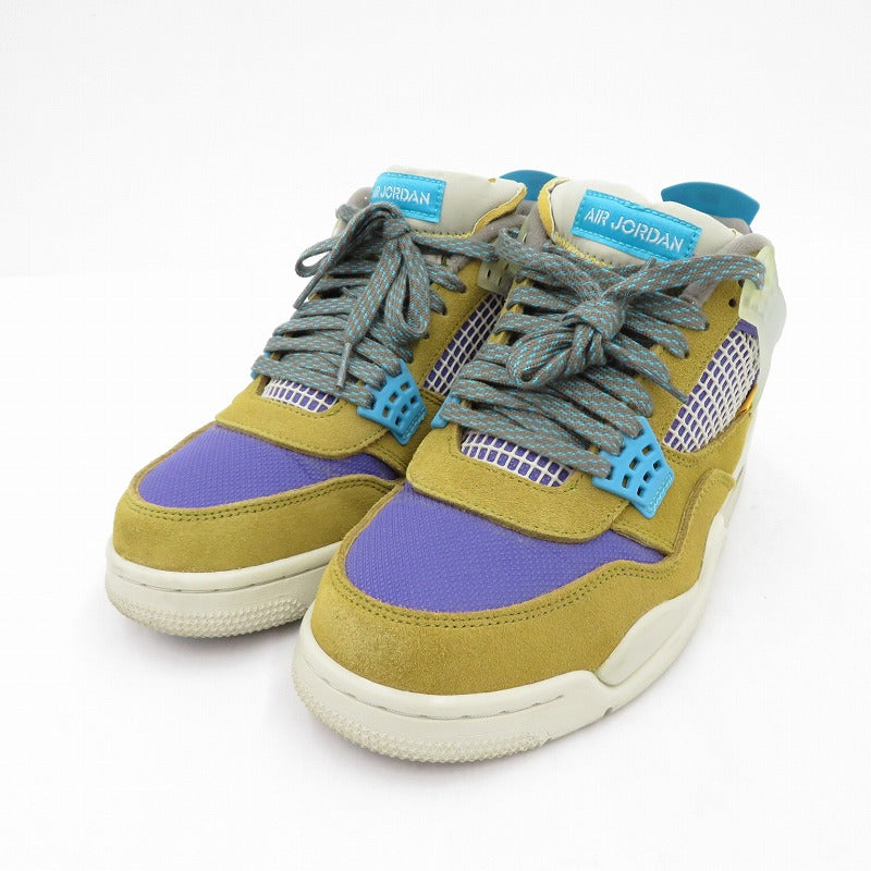 NIKE | ナイキ Union×AJ4 SP 'Desert Moss' スニーカー DJ5718-300 エアジョーダン マルチカラー 26.5cm【瀬戸大橋店】