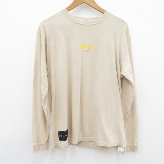 WIND AND SEA | ウィンダンシーウインダンシー 長袖Ｔシャツ ベージュ サイズ：M【瀬戸大橋店】
