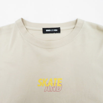 WIND AND SEA | ウィンダンシーウインダンシー 長袖Ｔシャツ ベージュ サイズ：M【瀬戸大橋店】