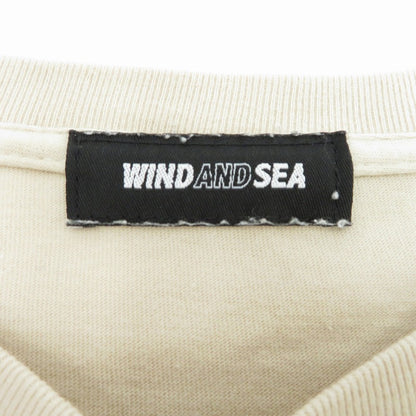 WIND AND SEA | ウィンダンシーウインダンシー 長袖Ｔシャツ ベージュ サイズ：M【瀬戸大橋店】