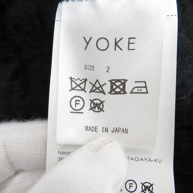 YOKE | ヨーク パーカー YK20AW0157CS ブラック サイズ：2【瀬戸大橋店】