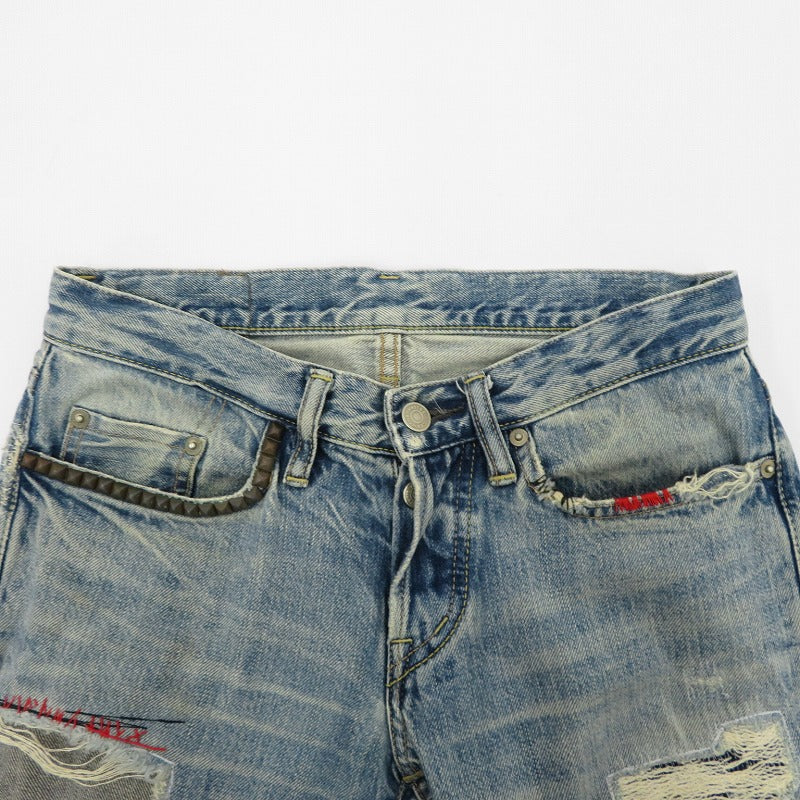 HYSTERIC GLAMOUR | ヒステリックグラマー デニムパンツ 0203AP10 ブルー サイズ：28【瀬戸大橋店】