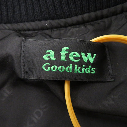 A FEW GOOD KIDS | アヒューグッドキッズ ANGEL COLLEGE JACKET スタジャン ブラック サイズ：L【瀬戸大橋店】