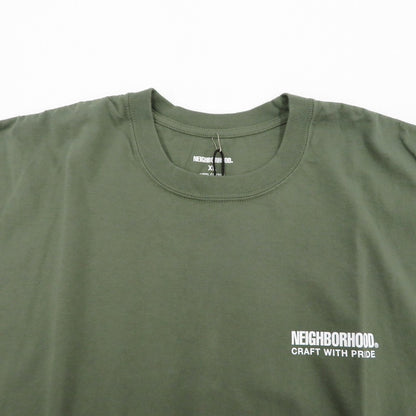NEIGHBORHOOD | ネイバーフッド SPOT .TEE SSー1 半袖Ｔシャツ 251PCNH-ST06S カーキ サイズ：XL【瀬戸大橋店】