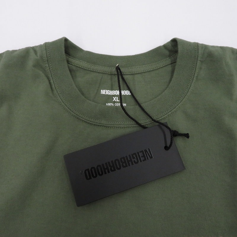 NEIGHBORHOOD | ネイバーフッド SPOT .TEE SSー1 半袖Ｔシャツ 251PCNH-ST06S カーキ サイズ：XL【瀬戸大橋店】