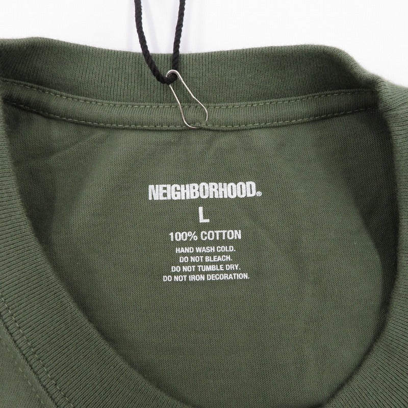 NEIGHBORHOOD | ネイバーフッド SPOT .TEE SSー1 半袖Ｔシャツ 251PCNH-ST06S カーキ サイズ：L【瀬戸大橋店】