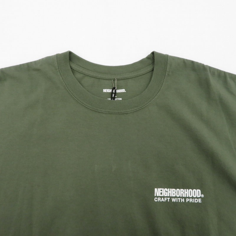 NEIGHBORHOOD | ネイバーフッド SPOT .TEE SSー1 半袖Ｔシャツ 251PCNH-ST06S カーキ サイズ：XL【瀬戸大橋店】