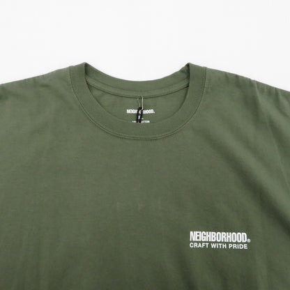 NEIGHBORHOOD | ネイバーフッド SPOT .TEE SSー1 半袖Ｔシャツ 251PCNH-ST06S カーキ サイズ：XL【瀬戸大橋店】