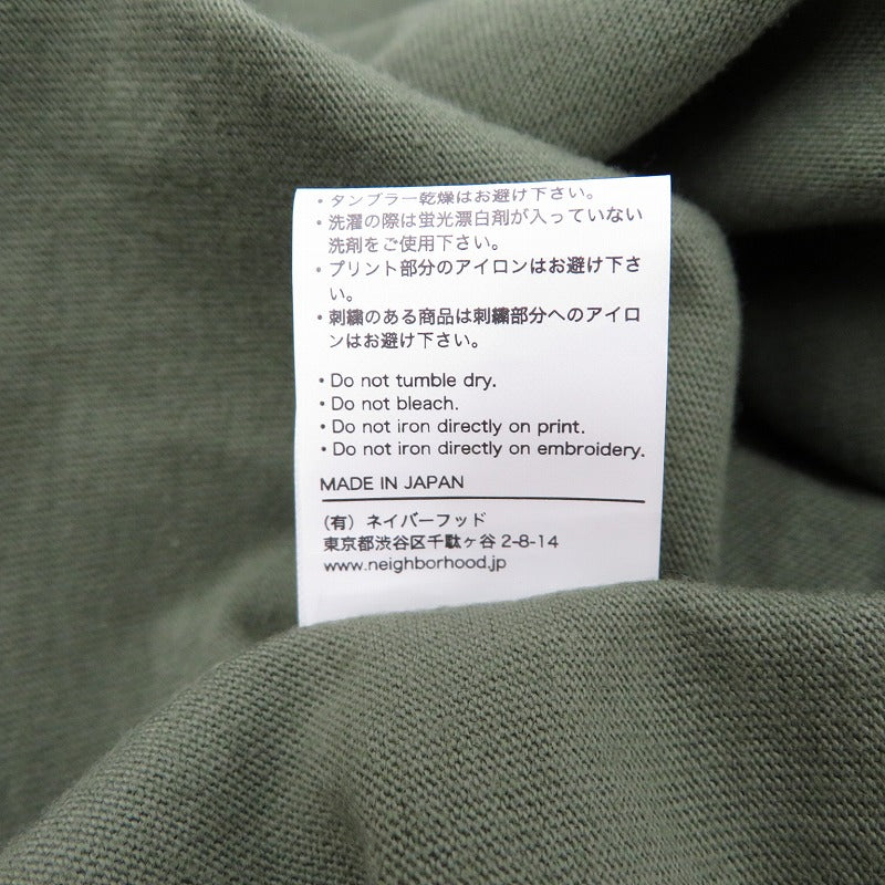 NEIGHBORHOOD | ネイバーフッド SPOT .TEE SSー1 半袖Ｔシャツ 251PCNH-ST06S カーキ サイズ：XL【瀬戸大橋店】