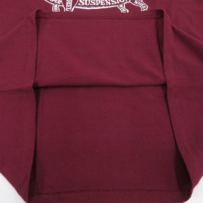 PORK CHOP | ポークチョップ GARAGE SUPPLY PORK FRONT TEE 半袖Ｔシャツ P0451 ボルドー/バーガンディー サイズ：L【瀬戸大橋店】