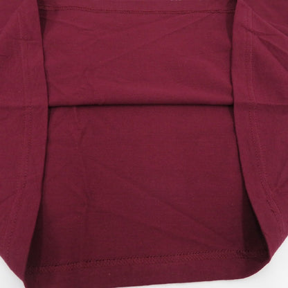 PORK CHOP | ポークチョップ GARAGE SUPPLY PORK FRONT TEE 半袖Ｔシャツ P0451 ボルドー/バーガンディー サイズ：XL【瀬戸大橋店】