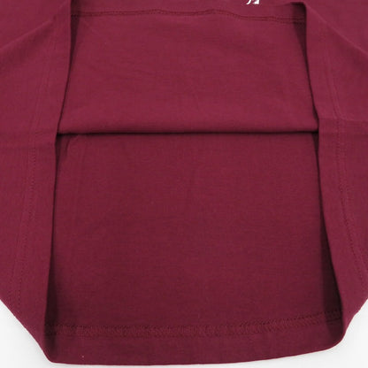 PORK CHOP | ポークチョップ GARAGE SUPPLY PORK FRONT TEE 半袖Ｔシャツ P0451 ボルドー/バーガンディー サイズ：XL【瀬戸大橋店】