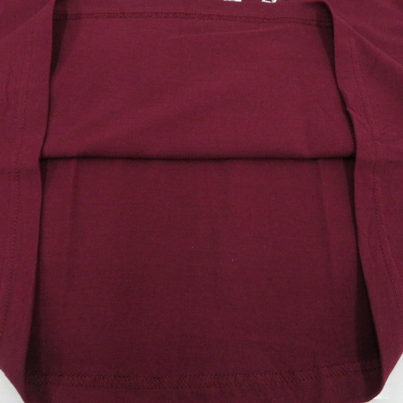 PORK CHOP | ポークチョップ GARAGE SUPPLY PORK FRONT TEE 半袖Ｔシャツ P0451 ボルドー/バーガンディー サイズ：XL【瀬戸大橋店】