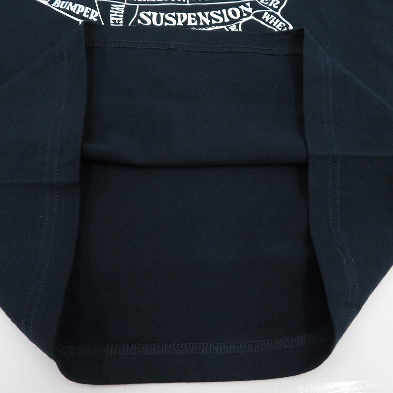 PORK CHOP | ポークチョップ GARAGE SUPPLY PORK FRONT TEE 半袖Ｔシャツ P0451 ネイビー サイズ：S【瀬戸大橋店】