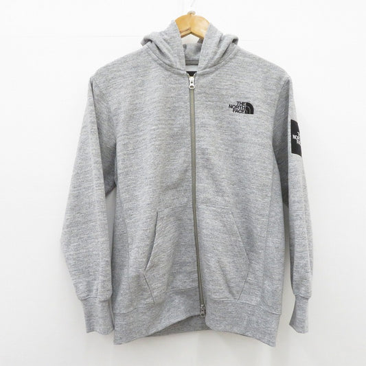 THE NORTH FACE | ザ・ノースフェイス ×徳澤園/Square Logo Full Zip パーカー NT12037 グレー サイズ：S【瀬戸大橋店】