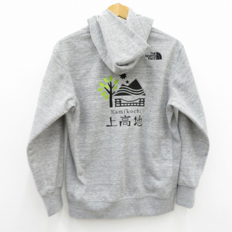 THE NORTH FACE | ザ・ノースフェイス ×徳澤園/Square Logo Full Zip パーカー NT12037 グレー サイズ：S【瀬戸大橋店】