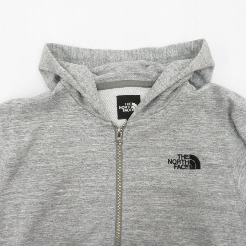 THE NORTH FACE | ザ・ノースフェイス ×徳澤園/Square Logo Full Zip パーカー NT12037 グレー サイズ：S【瀬戸大橋店】