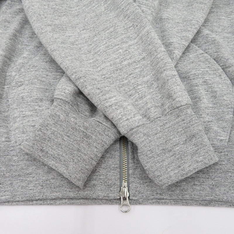THE NORTH FACE | ザ・ノースフェイス ×徳澤園/Square Logo Full Zip パーカー NT12037 グレー サイズ：S【瀬戸大橋店】
