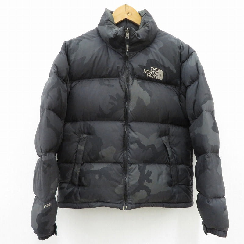 THE NORTH FACE | ザ・ノースフェイス Nuptse Down Jacket/背面ｾﾝﾀｰﾛｺﾞ ダウンジャケット ND01586 グレー サイズ：S【瀬戸大橋店】