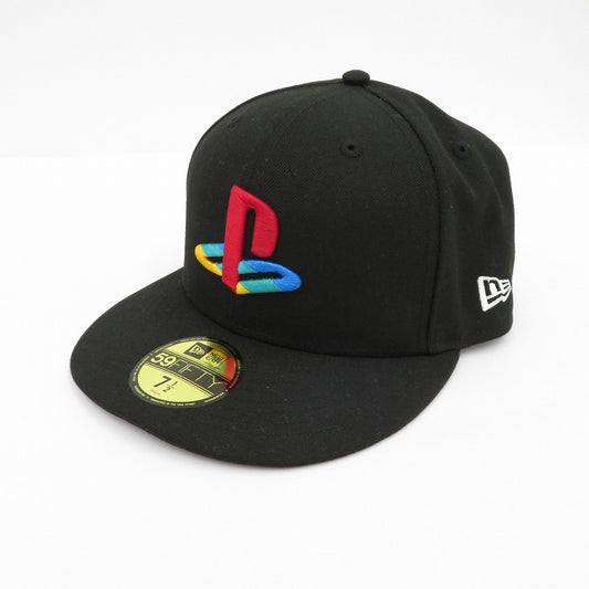 NEW ERA | ニューエラ 7 1/2 (59.6cm) ×Play Station キャップ ブラック【瀬戸大橋店】