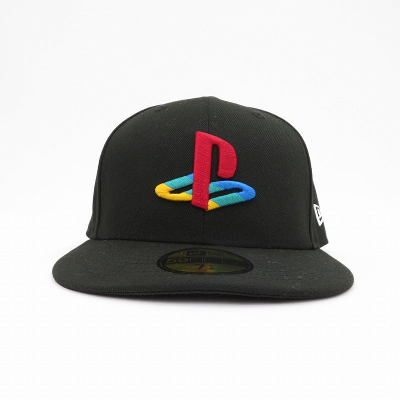 NEW ERA | ニューエラ 7 1/2 (59.6cm) ×Play Station キャップ ブラック【瀬戸大橋店】
