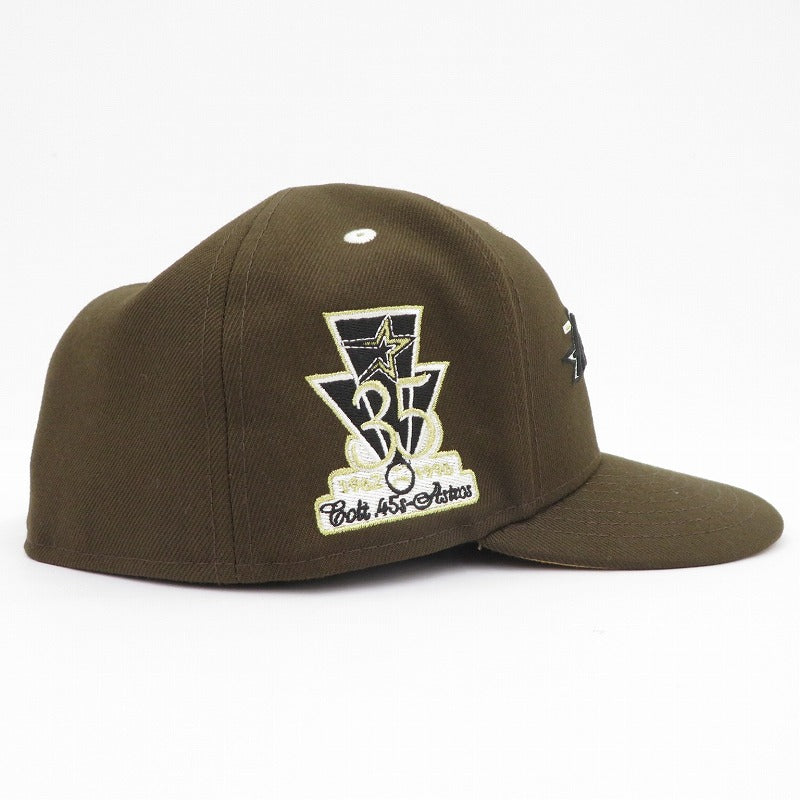 NEW ERA | ニューエラ 7 5/8 (60.6cm) HOUSTON ASTROS キャップ ブラウン【瀬戸大橋店】