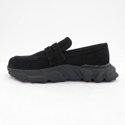 BEAMS | ビームス スエード スニーカーローファー ローファー 11-32-0908-986 ブラック 26cm【瀬戸大橋店】