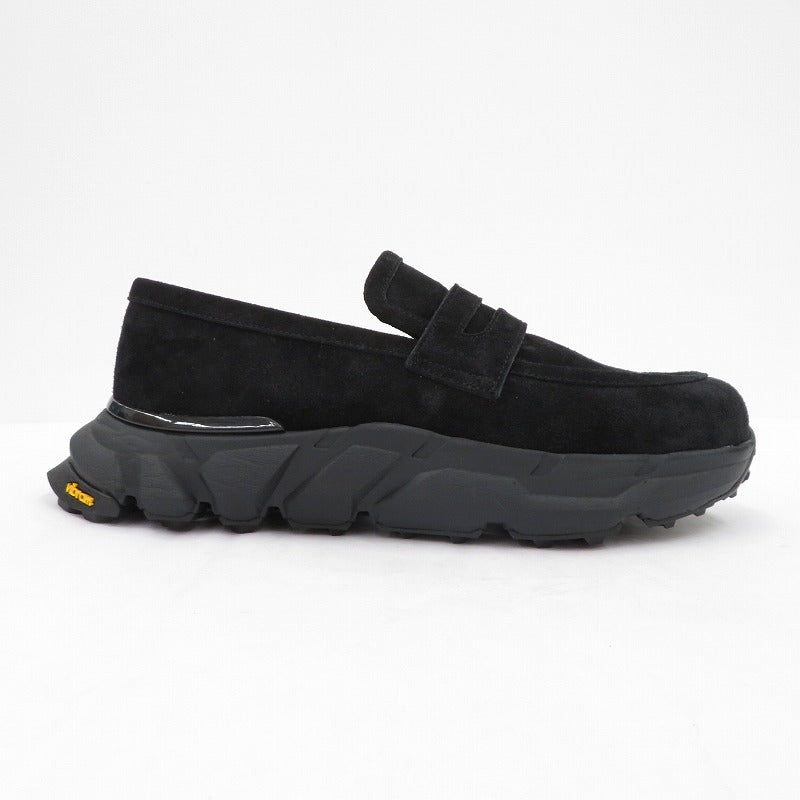 BEAMS | ビームス スエード スニーカーローファー ローファー 11-32-0908-986 ブラック 26cm【瀬戸大橋店】
