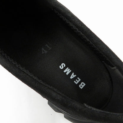 BEAMS | ビームス スエード スニーカーローファー ローファー 11-32-0908-986 ブラック 26cm【瀬戸大橋店】