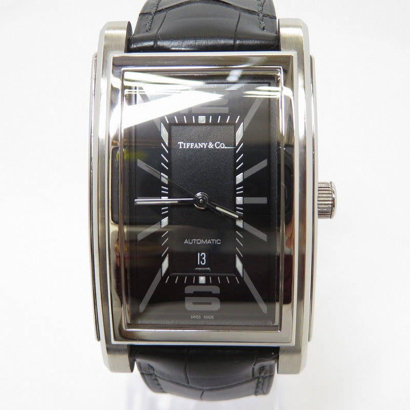 Tiffany&co | ティファニー グランド 29mm 腕時計 Z0031.68.10A10A70A ブラック【瀬戸大橋店】