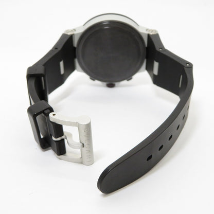 BVLGARI | ブルガリ アルミニウム クロノ カーボン 38mm 腕時計 AC38TA ブラック【瀬戸大橋店】