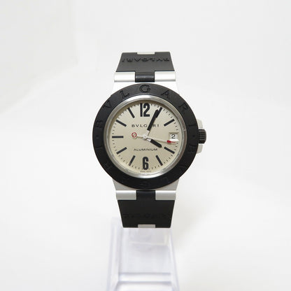 BVLGARI | ブルガリ アルミニウム 38mm 腕時計 AL38A ブラック【瀬戸大橋店】