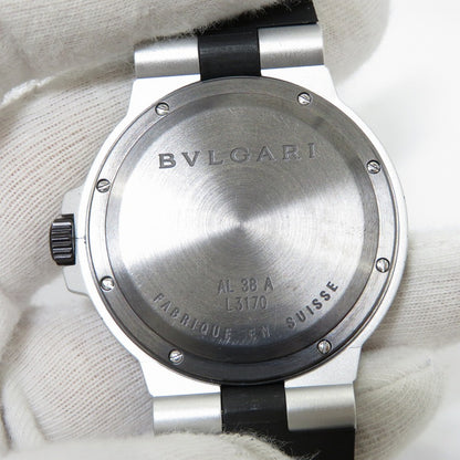 BVLGARI | ブルガリ アルミニウム 38mm 腕時計 AL38A ブラック【瀬戸大橋店】