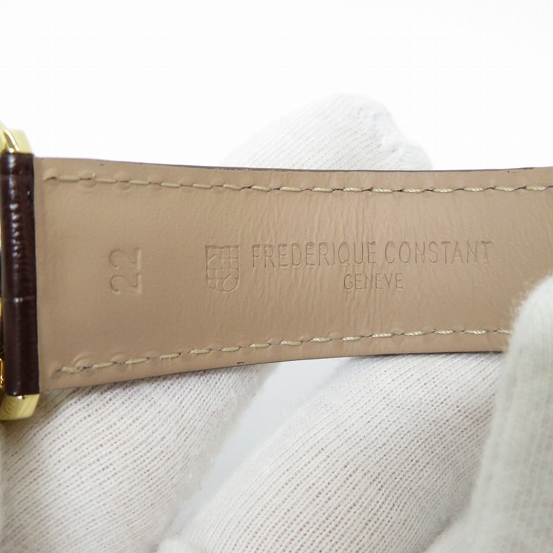 FREDERIQUE CONSTANT | フレデリック・コンスタント クラシック ビジネスタイマー 40mm 腕時計 FC-270SW4P5 ゴールド【瀬戸大橋店】