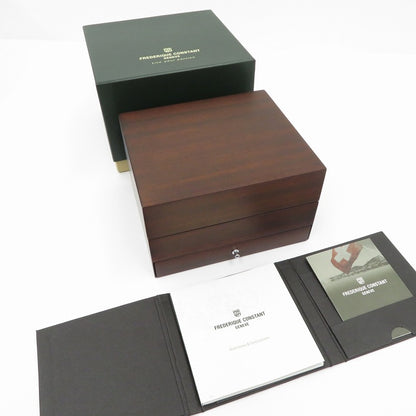 FREDERIQUE CONSTANT | フレデリック・コンスタント クラシック ビジネスタイマー 40mm 腕時計 FC-270SW4P5 ゴールド【瀬戸大橋店】