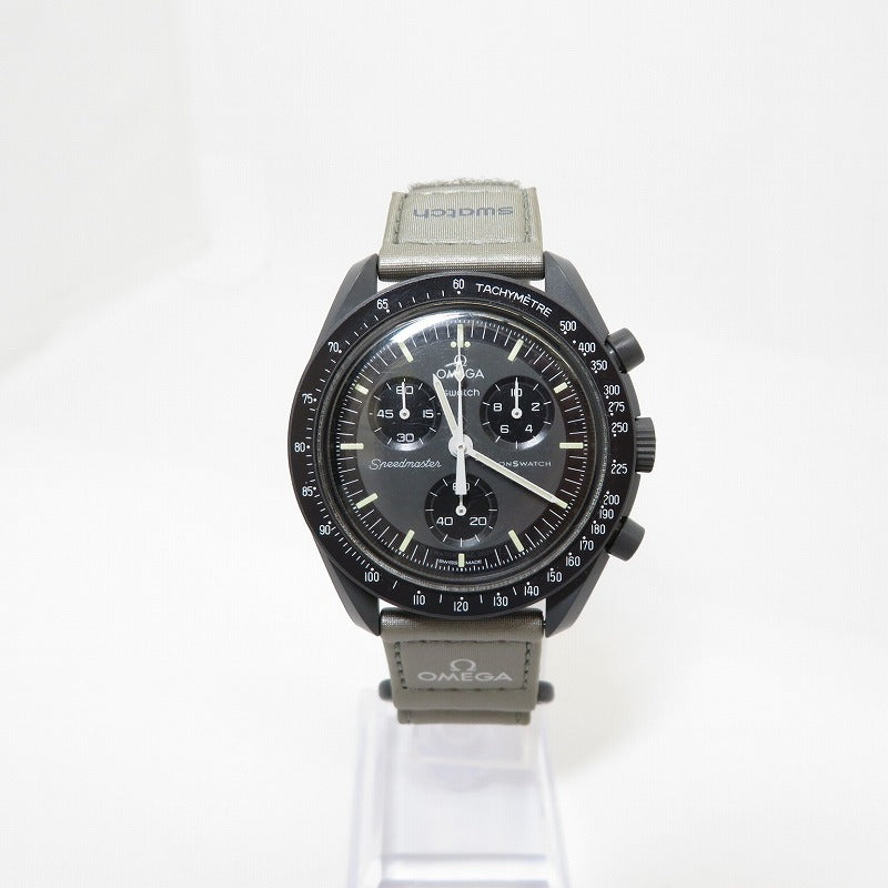 OMEGA | オメガ ×SWATCH MISSION TO MERCURY 腕時計 SO33A100 グレー【瀬戸大橋店】