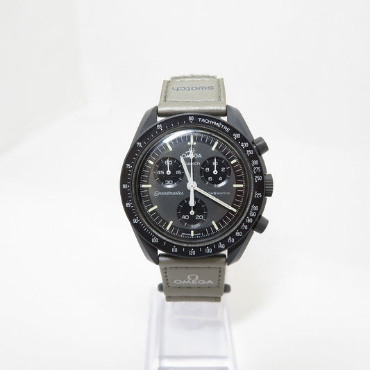 OMEGA | オメガ ×SWATCH MISSION TO MERCURY 腕時計 SO33A100 グレー【瀬戸大橋店】
